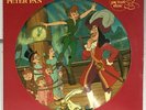 WALT DISNEY'S PETER PAN LP 1982 Disneyland picture disc EX