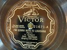 Victor 21671 Jim Jackson MOVE TO LOUISIANA  78rpm Blues EE+ 1928