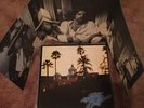 THE EAGLES   HOTEL CALIFORNIA 1976 VINYL RECORD ALBUM W/ ORIGINAL POSTER EX