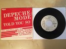 DEPECHE MODE - TOLD YOU SO, SINGLE 7
