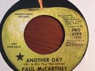 45 - Paul McCartney - Genuine Apple PROMO - Another Day EX   Black Star Beatles