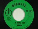 Funk/Psych Soul 45 - Naked - 7 Days Out/Footsteps - Midnite - mp3 - obscure