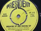 Northern Soul UK - Dick Roman - Breaking Up And Making Up - President U.K. 1967