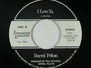 Modern Soul Boogie 45 - Darrel Pelton - I Love Ya - Ironwood - VG++ mp3