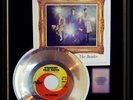 THE BEATLES STRAWBERRY FIELDS GOLD METALIZED RECORD RARE 45 PM SLEEVE NON RIAA