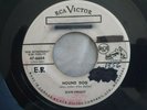 Elvis Presley Hound Dog b/w Don't Be Cruel RARE ORIG WHITE LABEL PROMO 45 Canada