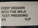 Eddie Vedder INTO THE WILD Test Pressing Vinyl LP NEAR MINT Matrix # 726629