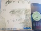 Lp Franco battiato autografo sulle corde di aries bla bla originale incorniciato