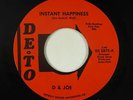 Northern/Deep Soul 45 - D & Joe - Instant Happiness - De-To - VG+ mp3