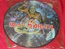 IRON MAIDEN Piece of Mind PICTURE DISC PIC DISC LP ORIGINAL 1st PRESS 1983 METAL