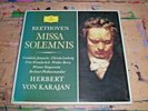 BEETHOVEN MISSA SOLEMNIS VAN KARAJAN 1966 DEUTSCHE GRAMMOPHON 2LP BOX SET VG+ NM