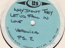 VERONICA-why dont they let us fall in love/paradise  PHIL SPECTOR 2  UK ACETATE