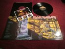 IRON MAIDEN PIECE OF MIND UK 1ST PRESS 1983 EMI EX+/NEAR MINT HEAVY METAL AUDIO
