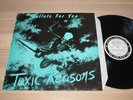 Toxic Reasons LP - Bullets for You / 1986 UK Virus 55 Press IN Mint/Mint