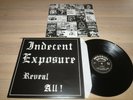 Indecent Exposure ?LP - Reveal All   / 1985 Rock-O-Rama RRR 54 PRESS in MINT-