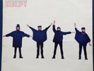 THE BEATLES:  HELP    :Yellow/Black STEREO Vinyl LP:1st Press 1965 :VERY GOOD+