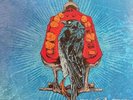 THE ACACIA STRAIN Wormwood Clear w/ Tangerine & Sky Blue Swirl Vinyl LP Newbury