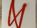 Working Men's Club X White Label Hand Stamped Hand Sprayed 12