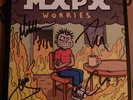 MxPx Signed Worries / Fever Dream Color Punk Rock Vinyl Record 7