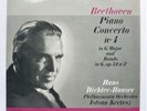 Hans Richter-Haaser Beethoven Piano Concerto No 4 LP Columbia SAX2403 EX-/G 1961