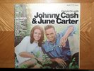 COLUMBIA LP RECORD CS 9528/JOHNNY CASH,JUNE CARTER/CARRYIN' ON/ NEAR MINT VINYL