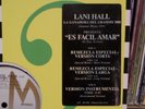 LANI HALL  'es facil amar'  '85 a&m disco / ex , hype sticker