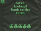 PAUL McCARTNEY 'GIVE IRELAND BACK TO THE IRISH' DENMARK PS 45