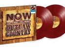 NOW OUTLAW COUNTRY VINYL  LIMITED MAROON RED LP  DAVID ALLEN COE CHRIS STAPLETON