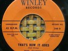 Hear Jesters 45 RPM on Winley 1961 That's How it Goes (DooWop) VG++