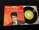 ELVIS PRESLEY 45 PROMO 47-9600 WE CALL ON HIM/YOU’LL NEVER WALK ALONE MINT REC.