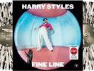 Harry Styles ‎Fine Line (2LP) Clear w/ Black & White Splatter Vinyl Cover Damage