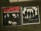Rancid 2LP lot, B Sides And C Sides/special white vinyl/Let The Dominoes Fall EX