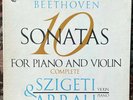 BEETHOVEN - 10 Violin Sonatas - Szigeti / Arrau - Vanguard SRV-300/3