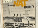 NAT ADDERLEY   Introducting. Emarcy jazz LP 36091 Mono DG