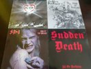 SUDDEN DEATH PAIN SDI LANZER RESTLESS SKULLWINX RAGE HEART SUDDEN DARKNESS VINYL