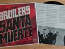 BROILERS RARITÄT: SANTA MUERTE BLACK VINYL LP + SIGNIERTE AUTOGRAMMKARTE&STICKER