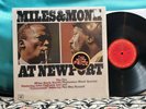 Miles Davis Thelonious Monk Miles and Monk at Newport Original 1970s Columbia LP