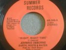EX+ EX+ Johnnie Osbourne - Right, Right Time - Summer Records - Original press