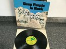 LP VINYL DEEP PURPLE IN ROCK 1970 UK HARVEST1ST PRESS HARVEST NO EMI LABELS EX