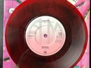 Squeeze: Cool For Cats. CBS custom clear red vinyl Original 7”