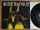 BATHORY – Same 1984 – yellow Goat + Insert  - Black Mark – Black Metal Classic