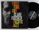 CLARE FISCHER First Time Out PACIFIC JAZZ LP VG+ mono  
