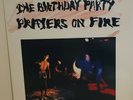 Birthday Party Prayers on Fire Vinyl LP 1981 4AD UK Pressing Inner Sleeve