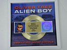 OLIVER TREE ALIEN BOY CERTIFIED GOLD SINGLE WITH/FRAME