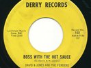 R&B 45 - DAVIS & JONES Boss With The Hot Sauce DERRY Top Soul Rocker HEAR