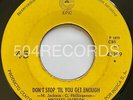 MICHAEL JACKSON • Don't stop till you get enough • RARE 45 • COSTA RICA PRESS