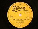 50'S HILLBILLY BOP SONNY BURNS A Place For Girls Like You STARDAY 131 E-