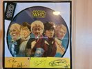 Dr. Who Picture Disc lp BBC-22002 1983-1984 with  Dr.s 2,5,6 signatures