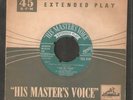 ELVIS PRESLEY,Love me tender.NO COVER only Vinyl.HMV 8199.VG+ .Rock & Roll