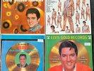 Elvis Presley Set Of Four Golden Records Number 1, 2, 3, And 4 LP's All Mint
